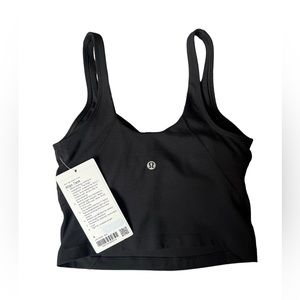 Size 4 Lululemon black align tank